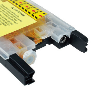 天威（PrintRite）LC400墨盒 适用兄弟墨盒 J280W等打印机 黄色