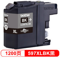 兄弟（brother） LC597XLBK 高容墨盒-黑色(适用机型兄弟MFC-J2510）