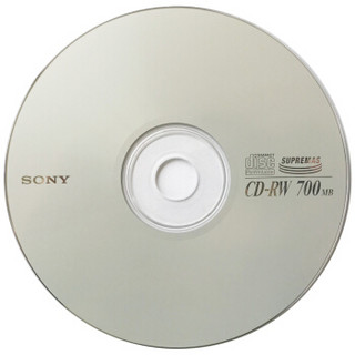 SONY 索尼 CD-RW 光盘 1-4速700MB