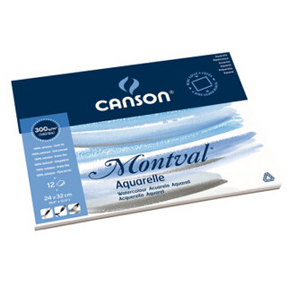 CANSON 康颂 4087734 梦法儿系列 水彩本 300g 240x320mm 12张