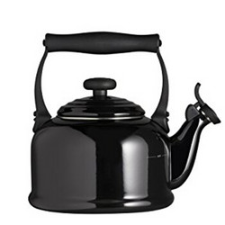 酷彩 Le Creuset  经典碳钢烧水壶 2.1L 黑色+凑单品