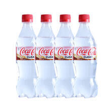 Coca Cola 可口可乐 透明零度可乐 柠檬味 500ml*4瓶 