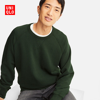UNIQLO 优衣库 408984 男士运动衫 (暗红色、M)