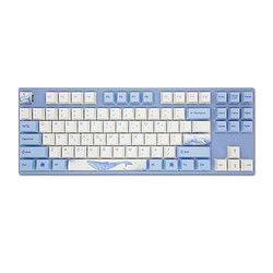 Varmilo 阿米洛 海韵 MA87 静电容机械键盘 (玫瑰红轴)