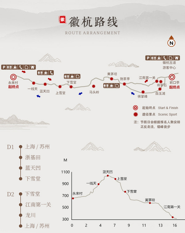 脱单好线路 走过路过不要错过！上海/苏州出发徽杭古道2日跟团游