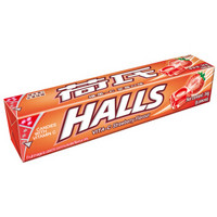 HALLS 荷氏 薄荷糖 (34g、草莓味)