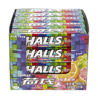 HALLS 荷氏 薄荷糖 (680g、混合水果味)