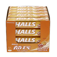 HALLS 荷氏 薄荷糖 (680g、香橙味)