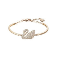 SWAROVSKI 施华洛世奇 5011990  Swan 经典镶钻天鹅手镯