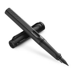 LAMY 凌美 Safari狩猎者系列 钢笔 EF尖 2018限量版All Black *2件