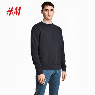 H&M Edition HM0550827 男士卫衣 (深蓝色、M)