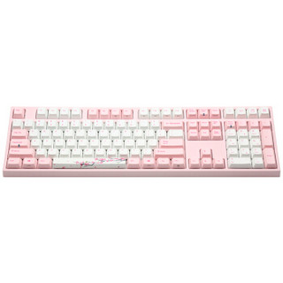 Varmilo 阿米洛 VA108M 粉灯樱花 机械键盘 (Cherry茶轴)