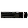 AJAZZ 黑爵 A3008 无线机械键盘键鼠套装 (国产青轴、黑色)