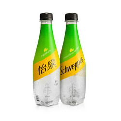 Schweppes 怡泉 柠檬味 苏打水400ml*12瓶 *4件