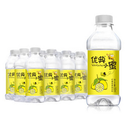 优典 蜜柠果味饮料 350ml*12瓶 量贩装