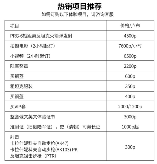 莫斯科全真坦克驾驶+AK47射击+枪械装卸指导 可选RPG-6发射、手榴弹体验、自驾坦克碾压汽车