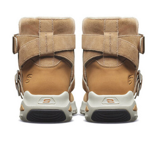 商品skechers斯凯奇女鞋新款时尚简约保暖中靴 绒里轻便休闲鞋 49706