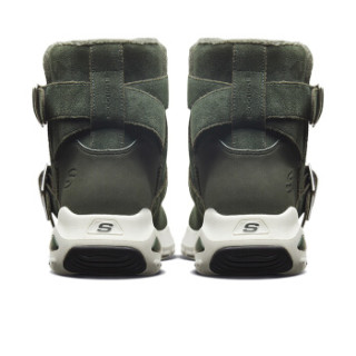 商品skechers斯凯奇女鞋新款时尚简约保暖中靴 绒里轻便休闲鞋 49706