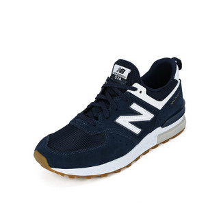  new balance 574s系列 MS574 中性休闲跑鞋 (复古蓝、36)