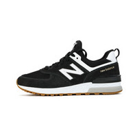  new balance 574s系列 MS574 中性休闲跑鞋 (黑色、37.5)