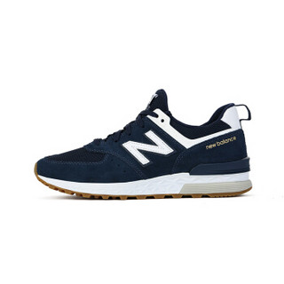  new balance 574s系列 MS574 中性休闲跑鞋 (复古蓝、42)