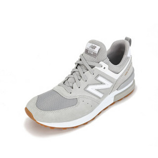  new balance 574s系列 MS574 中性休闲跑鞋 (云雾灰、37.5)