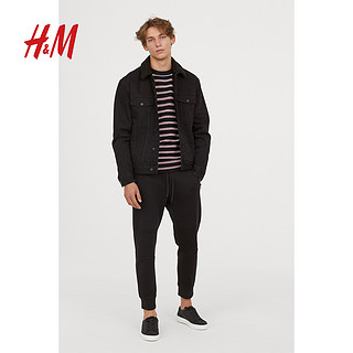 H&M 0678759 男士休闲直筒裤