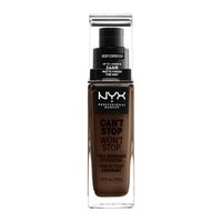 NYX 从不停止24小时持妆粉底液 30ml Deep Espresso