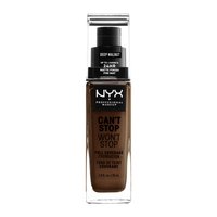 NYX 从不停止24小时持妆粉底液 30ml Deep Walnut