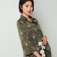 网易严选 设计师款 女士长袖家居服套装