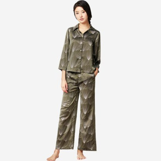 网易严选 设计师款 女士长袖家居服套装