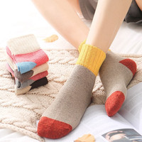 女士中筒袜 5双装