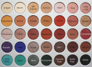 morphe Jaclyn Hill合作款 35色眼影盘