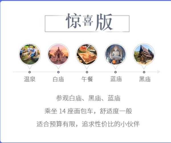 当地参团:泰国清莱一日游(白庙黑庙蓝庙)