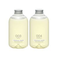 TAMANOHADA 玉之肌 无硅油洗发水 (003玫瑰香+004栀子花香、540ml *2瓶)