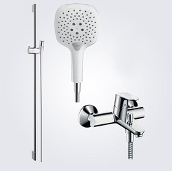 hansgrohe 汉斯格雅 飞雨Select150 花洒套装 26551407+31940007