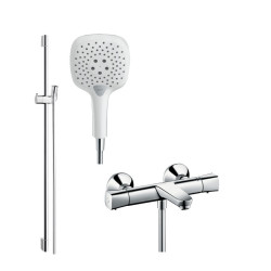 hansgrohe 汉斯格雅 飞雨E150 恒温花洒2件套装 26551407+13123007