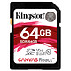 Kingston 金士顿 A1 SDXC UHS-I U3 V30 Class10 SD存储卡 64GB