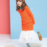 小PEPCO 小猪班纳 儿童长款针织衫