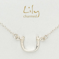 Lily charmed S925银 马蹄铁项链