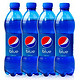 PEPSI 百事可乐 blue 梅子口味可乐 450ml*4瓶