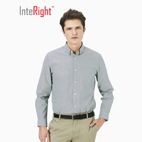 InteRight 牛津纺男士长袖衬衫