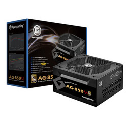 Apexgaming 美商艾湃电竞 AG-850M 电脑电源 金牌（90%）850W 全模组化