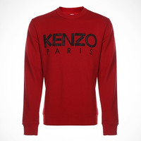 KENZO 凯卓 男士长袖套头针织衫 F865SW0004MD 绿色 S