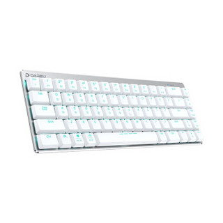 Dareu 达尔优 EK820 背光机械键盘 (国产青轴、白色、双模、68键)