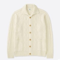 UNIQLO 优衣库 409404 男士翻领针织开衫