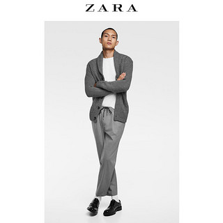 ZARA 00693339802 青果领针织开衫