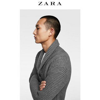 ZARA 00693339802 青果领针织开衫