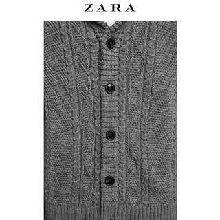 ZARA 00693339802 青果领针织开衫