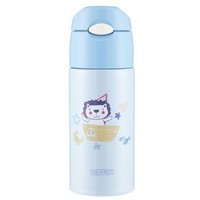 THERMOS 膳魔师 TCMI-400FS BL 不锈钢吸管儿童保温杯